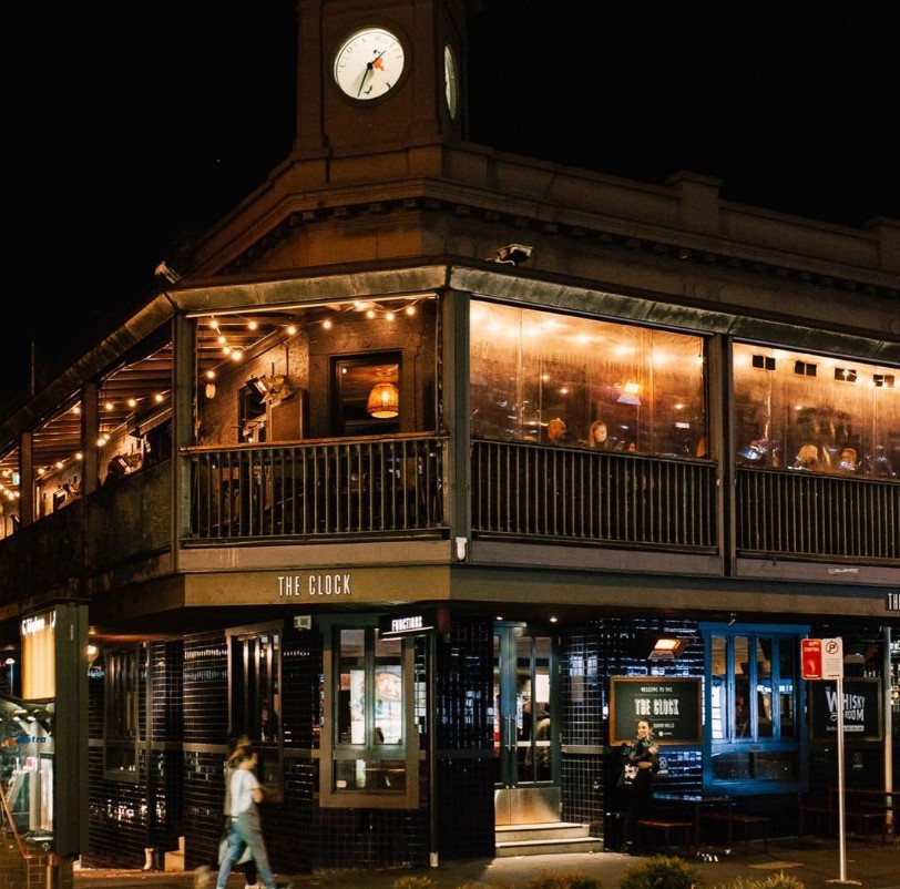 The Clock in Surry Hills offers a classic taste of Sydney's iconic pub culture. Photo / Instagram