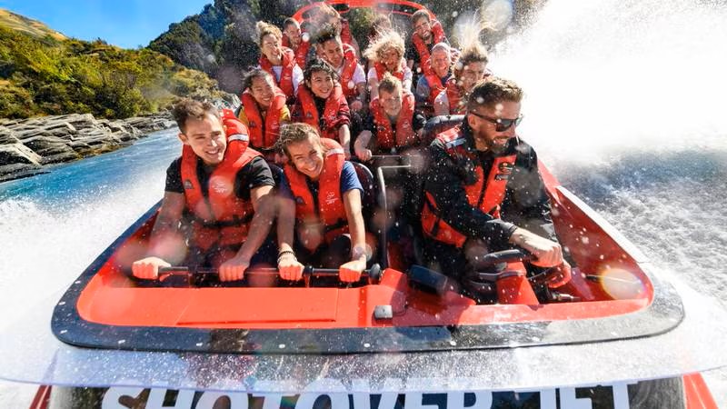 It's been a bumpy ride for Shotover Jet owner Ngāi Tahu due to economic headwinds during the past financial year. Photo / Ngāi Tahu