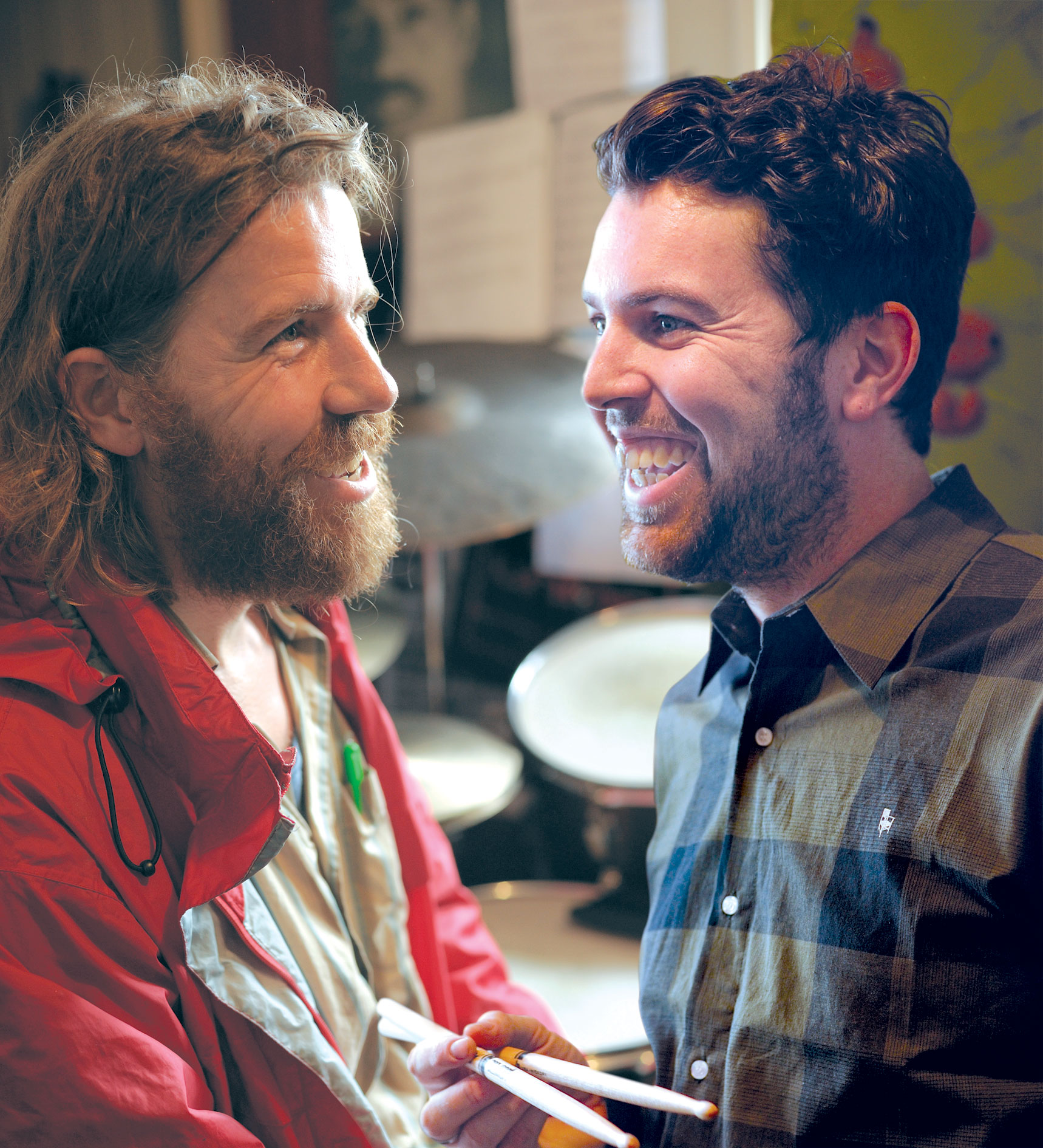 Chris O'Connor (left) and Julien Dyne.