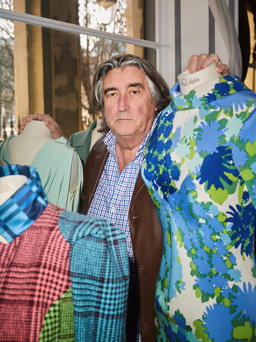 Didier Ludot at his vintage boutique in Paris. Photo / Hugues Laurent, The New York Times