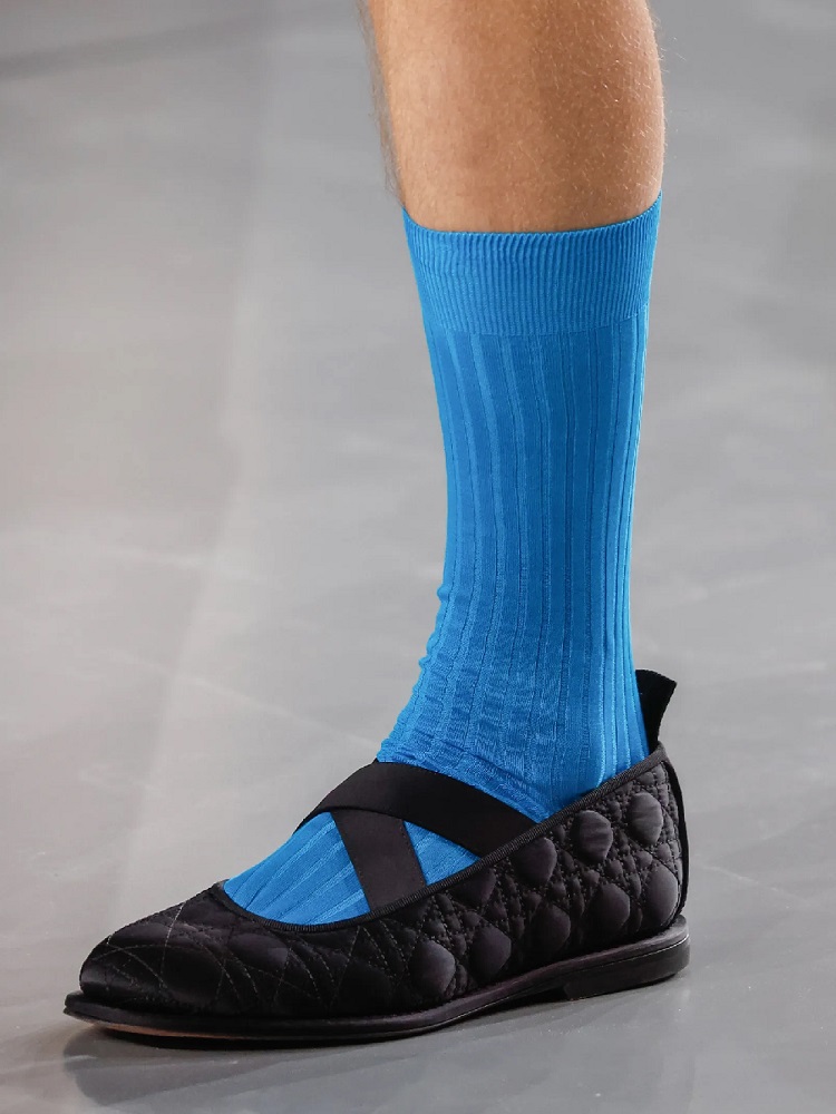 Dior Homme’s sporty take on a Mary Jane flat.
