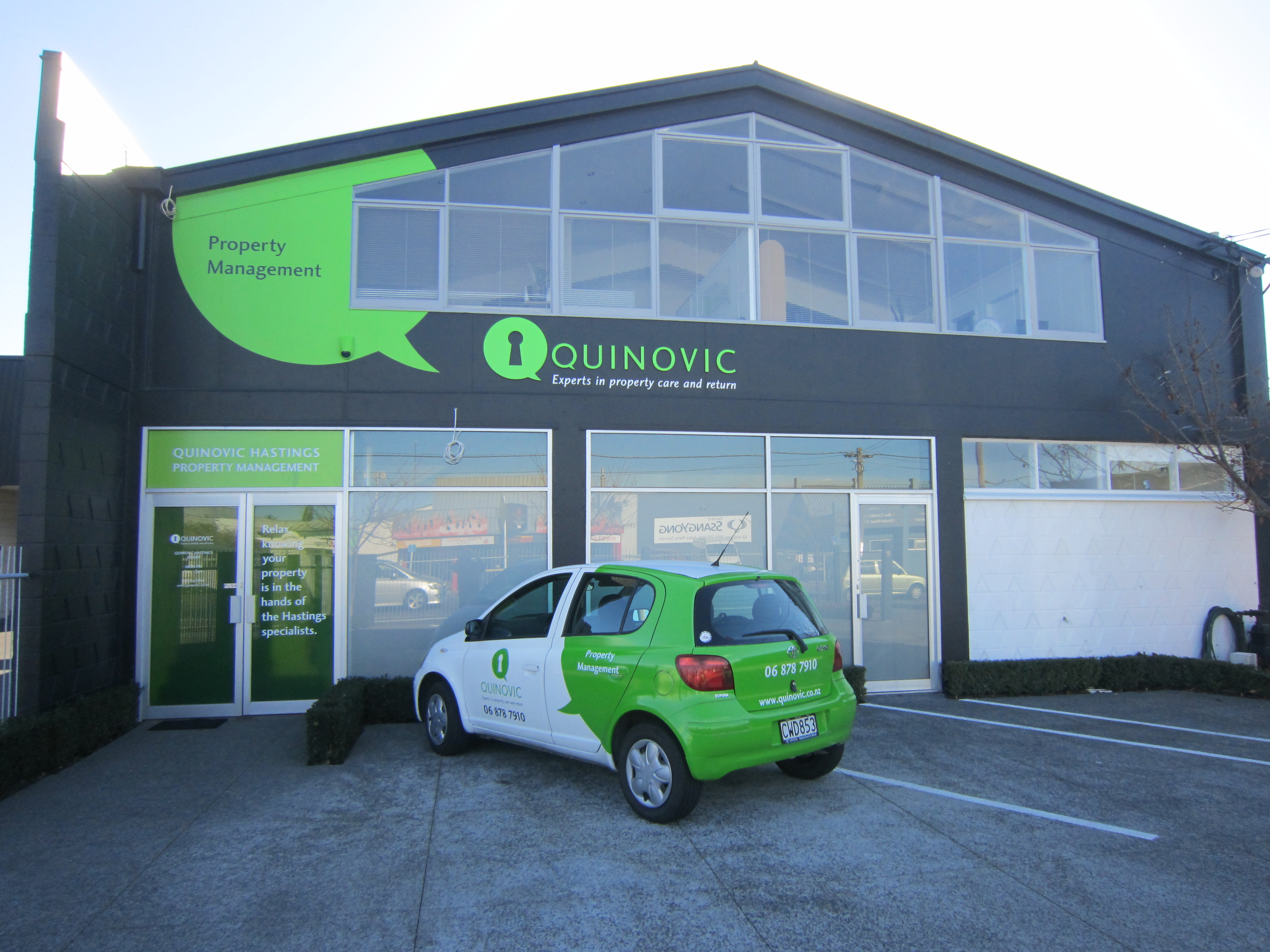 Quinovic: a North Shore branch was involved in the tenancy case.