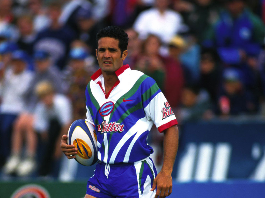 Warriors fullback Matthew Ridge during the 1997 Super League season. Photo / Photosport