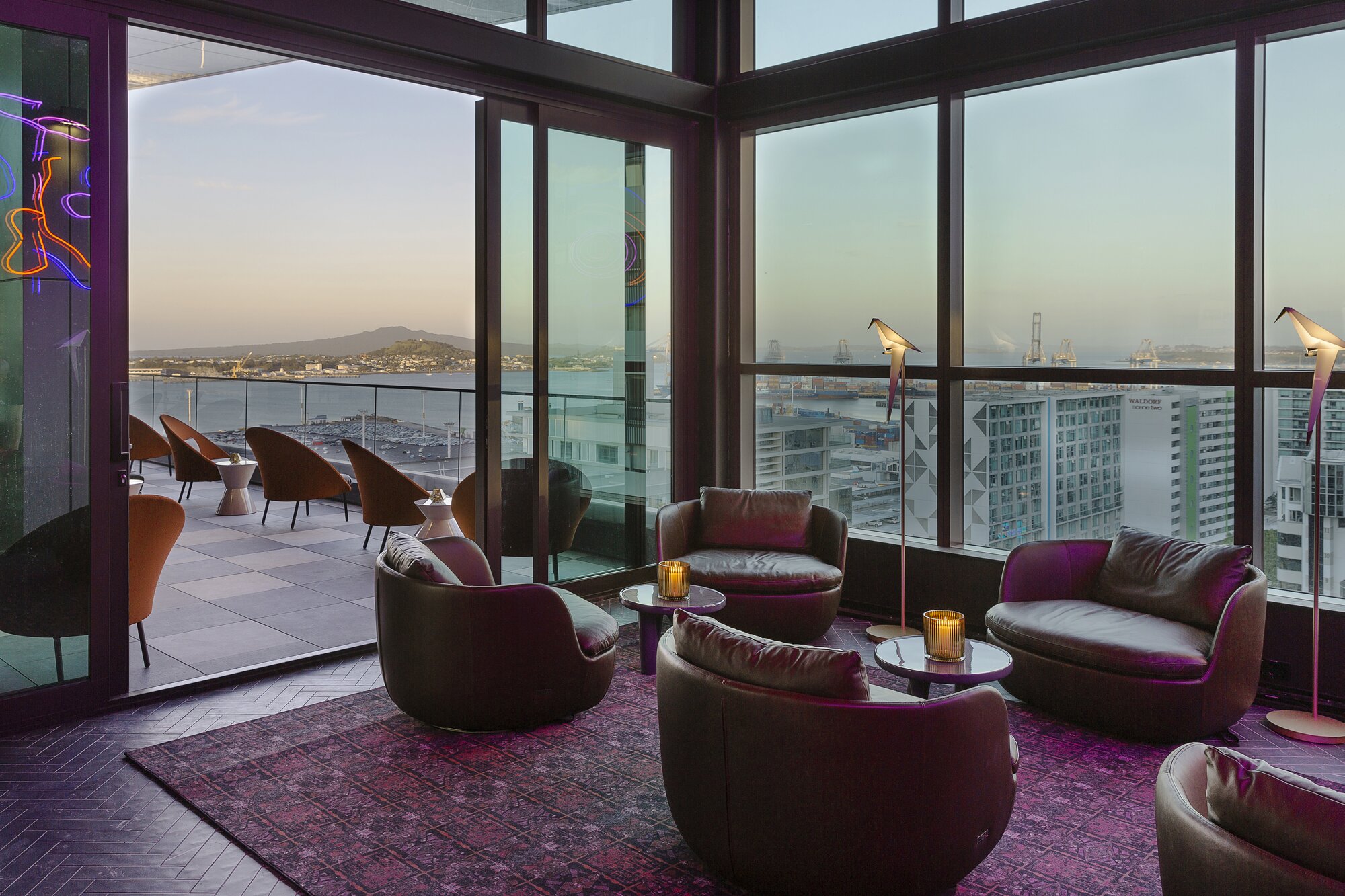 Hi-So rooftop bar at So/ Auckland hotel is having a New Year's Eve party with tickets costing $39, including a glass of bubbles.