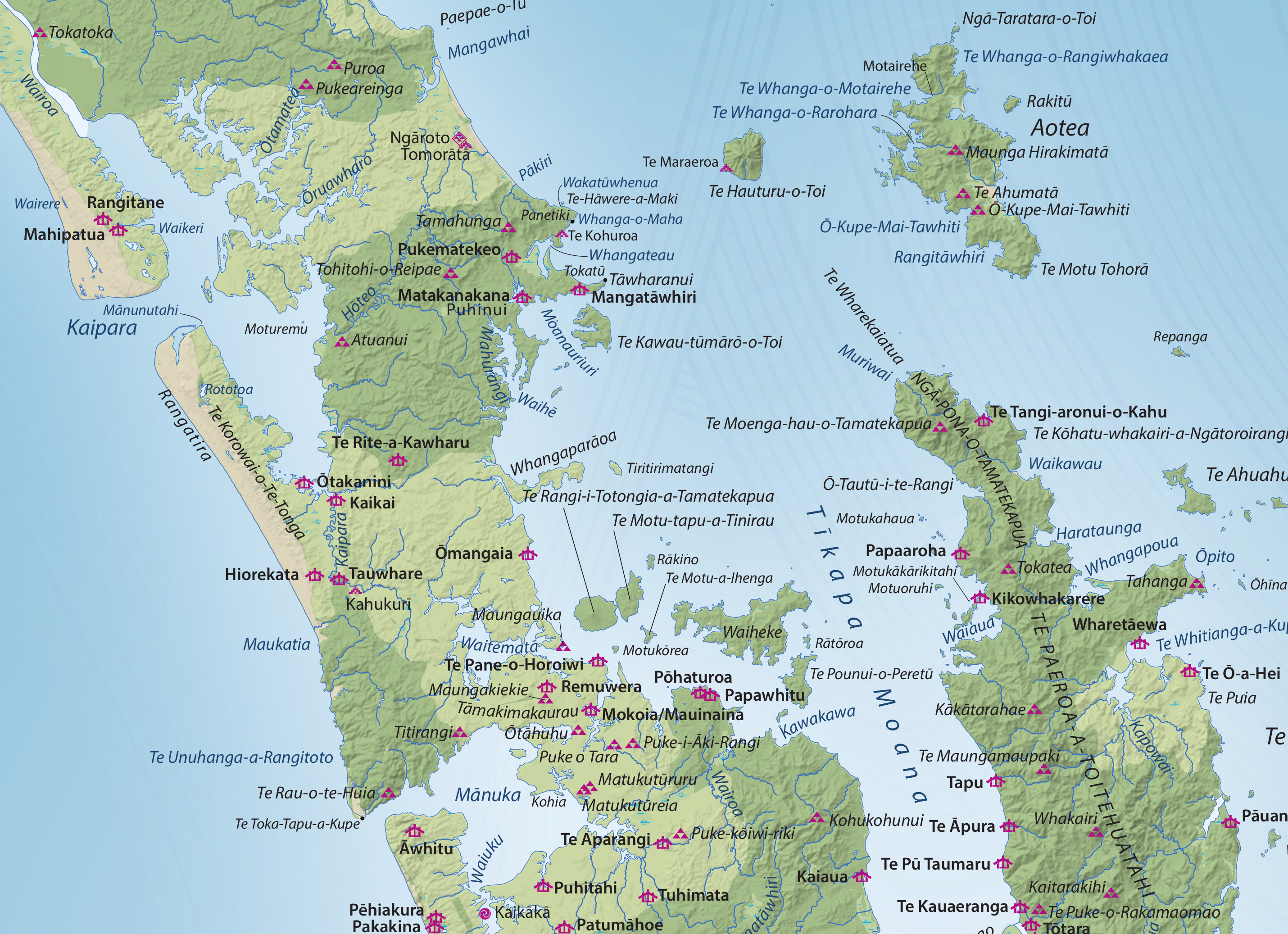 Maori Map
