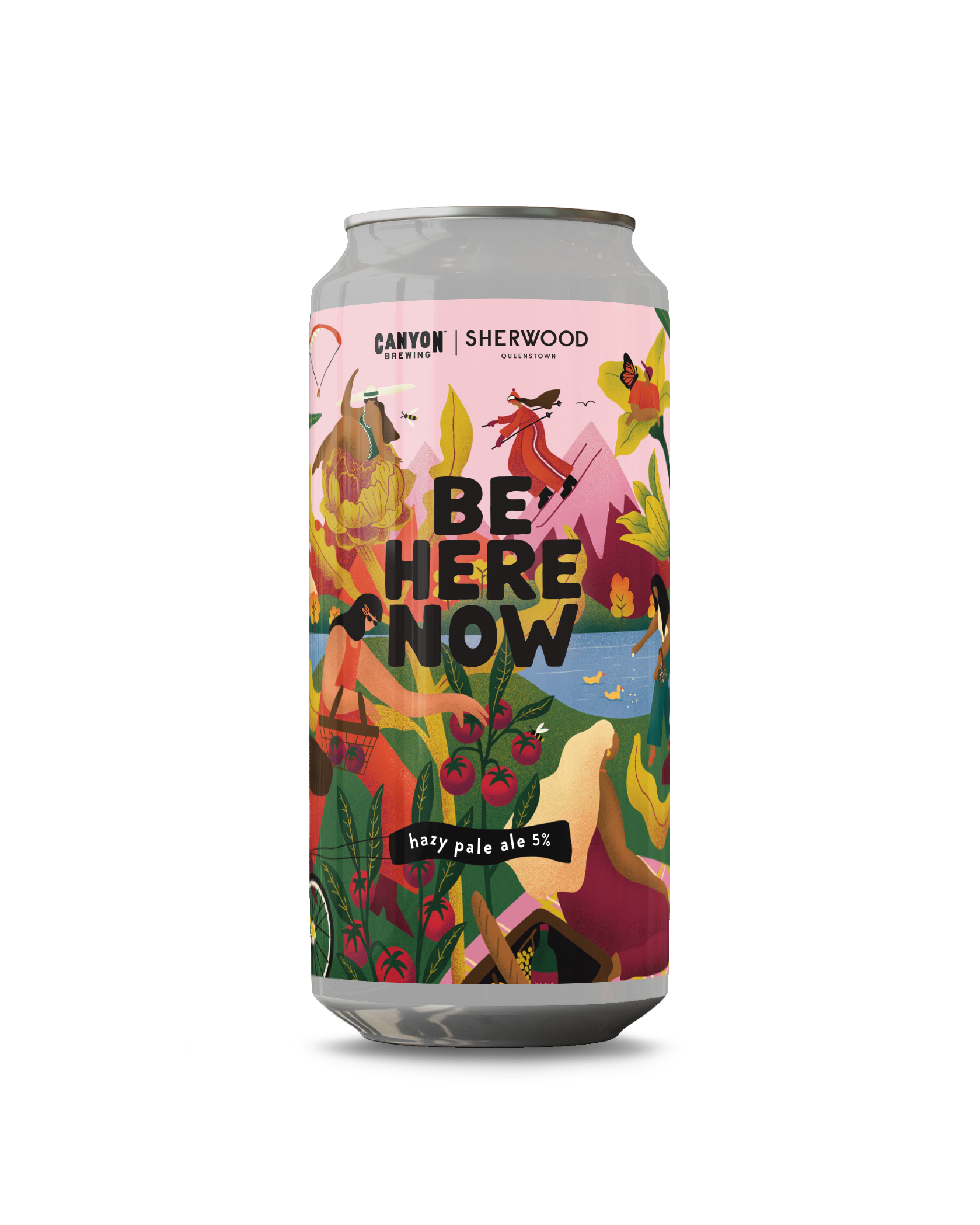 Canyon Brewing x Sherwood hazy pale ale.