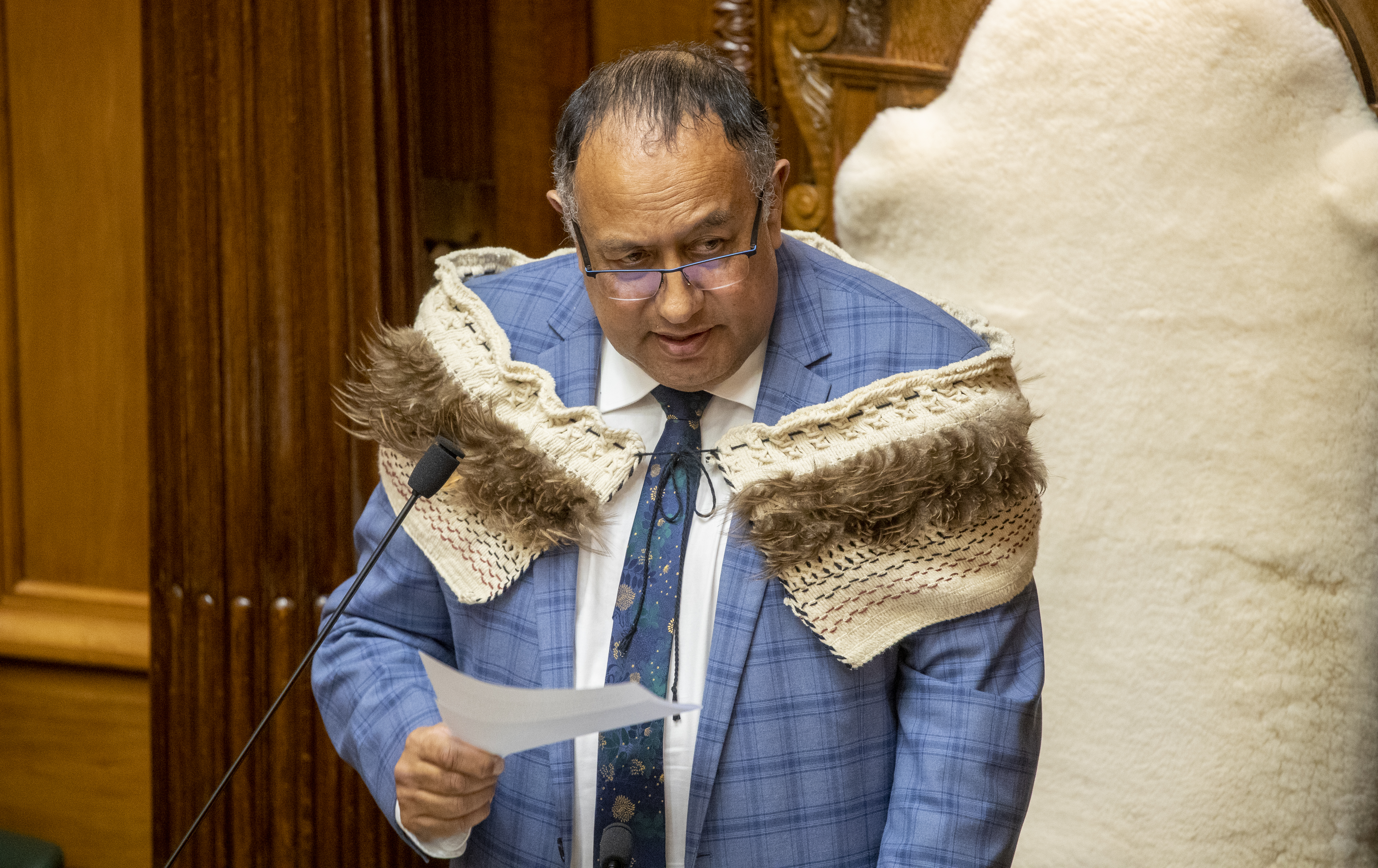 Speaker Adrian Rurawhe. Photo / Mark Mitchell
