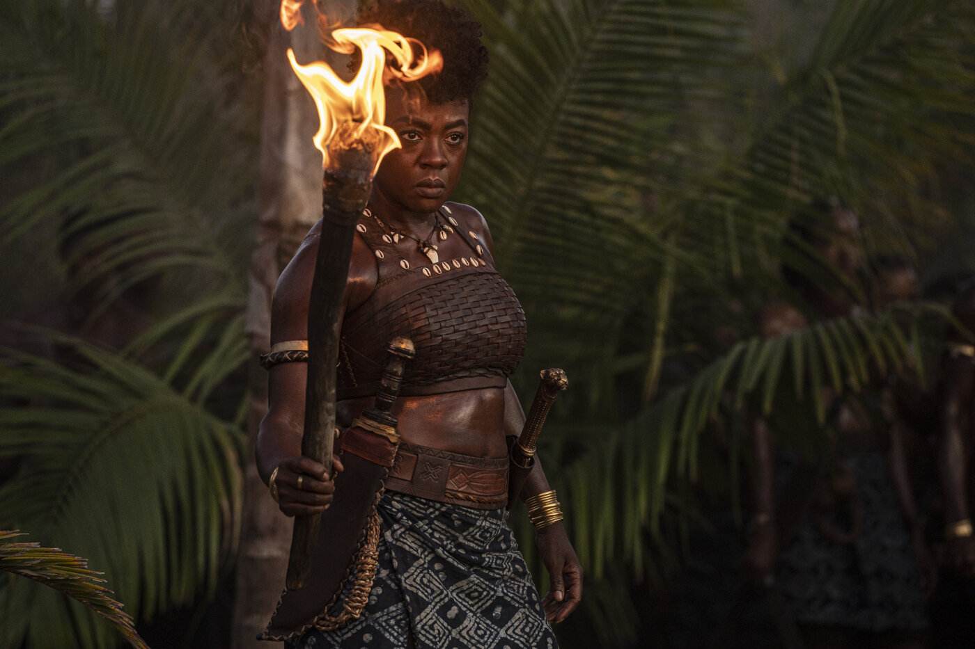 Viola Davis in 'The Woman King'. Photo / Supplied