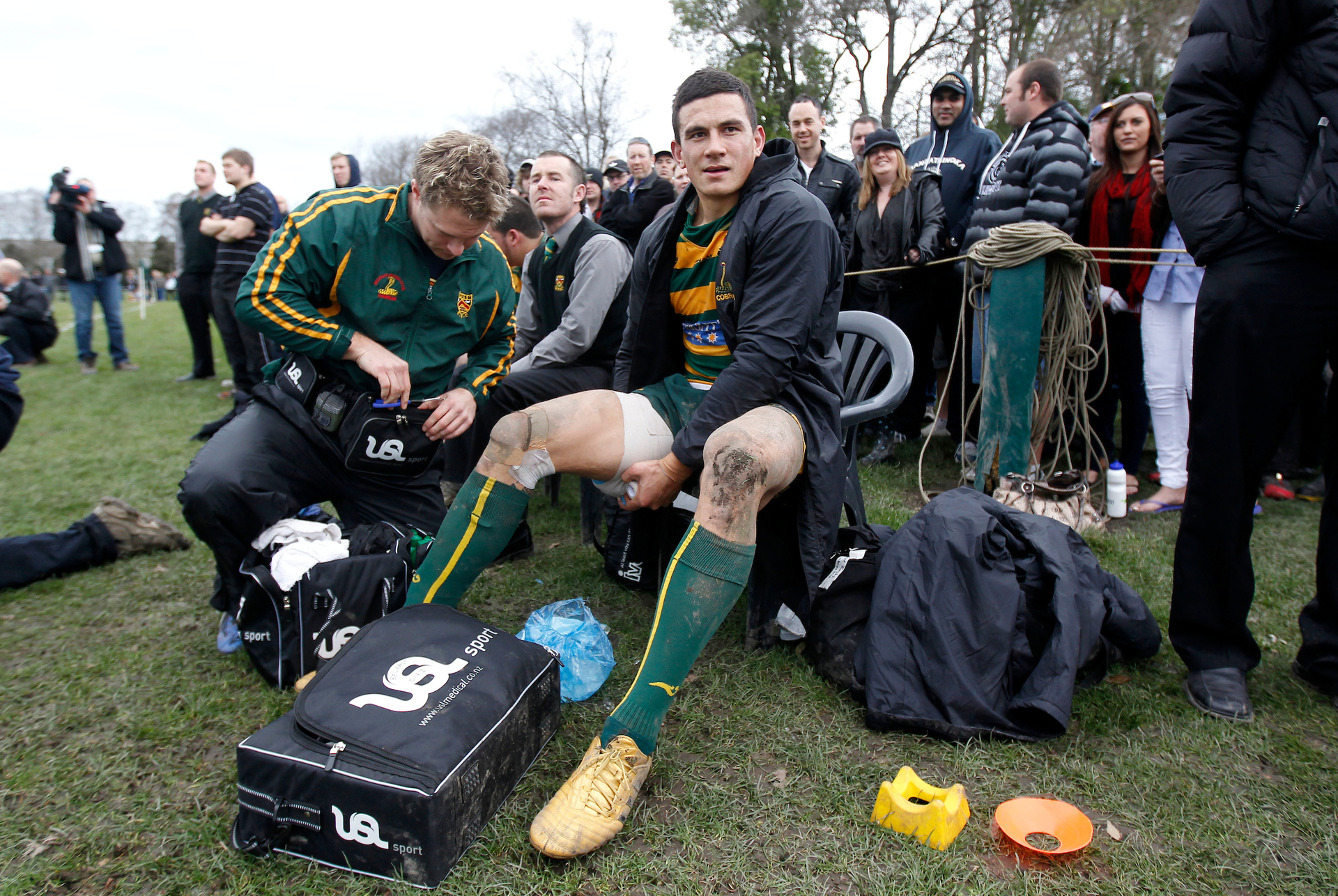 Sonny Bill Williams playing for Belfast in 2010. Photo / Photosport
