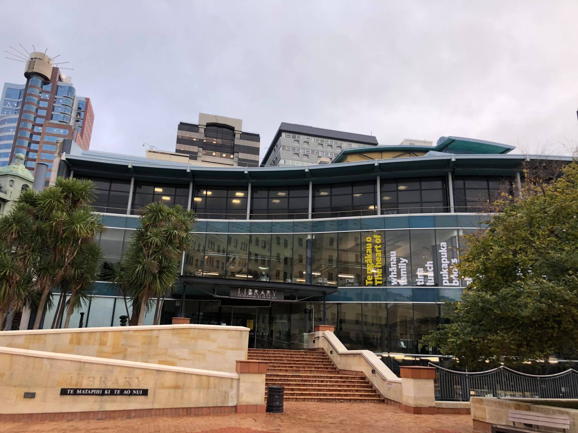 Options for the closed central library include spending $200m to strengthen it or knocking it down and starting again. Photo / Georgina Campbell. 