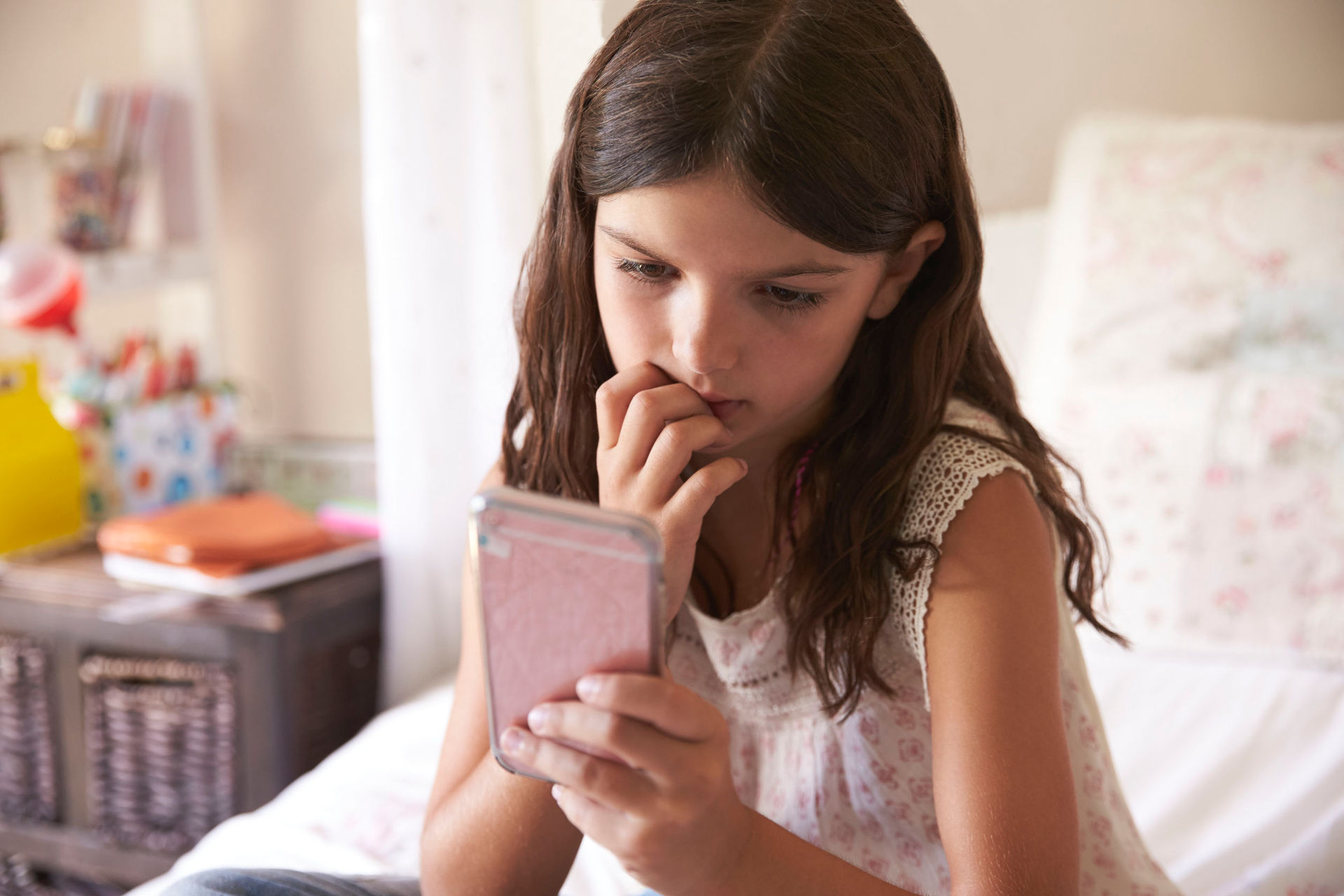 A Melbourne mum said she was heartbroken at seeing how her 10-year-old daughter changed after using TikTok for just one week. Photo / File