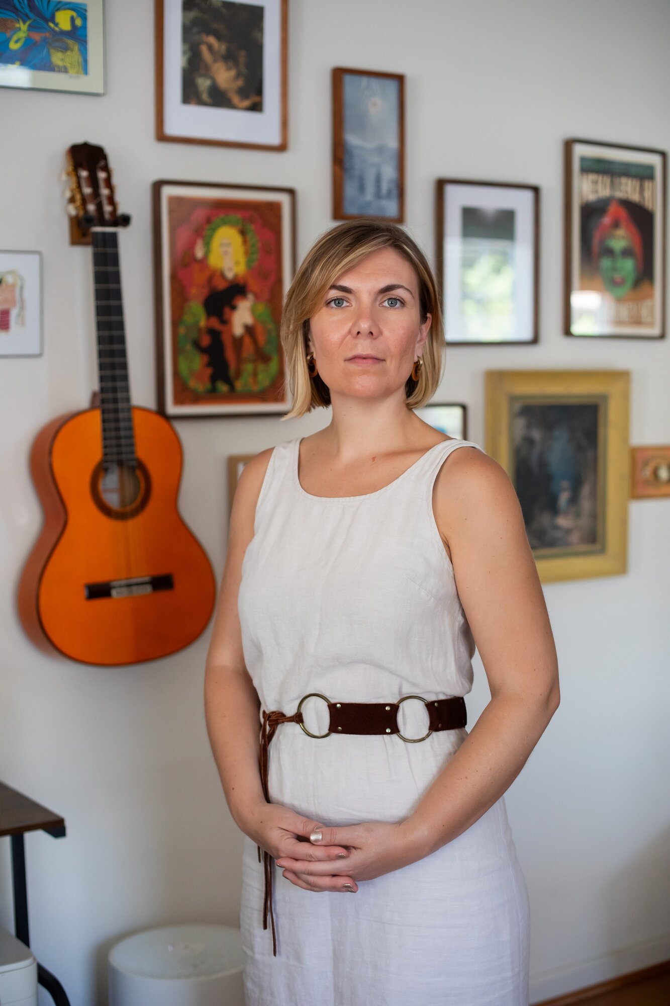 Joanna Houston had a meeting with her son’s principal in February after discovering the amount of noneducational YouTube content he was consuming during school hours. Photo / Kristen Zeis, The New York Times