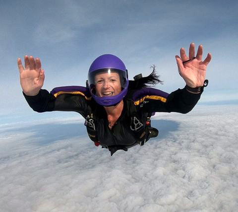 Skydiving victim Sarah-Jane Bayram was ticking off an adventure bucket list that led her to parachuting. Photo / Supplied