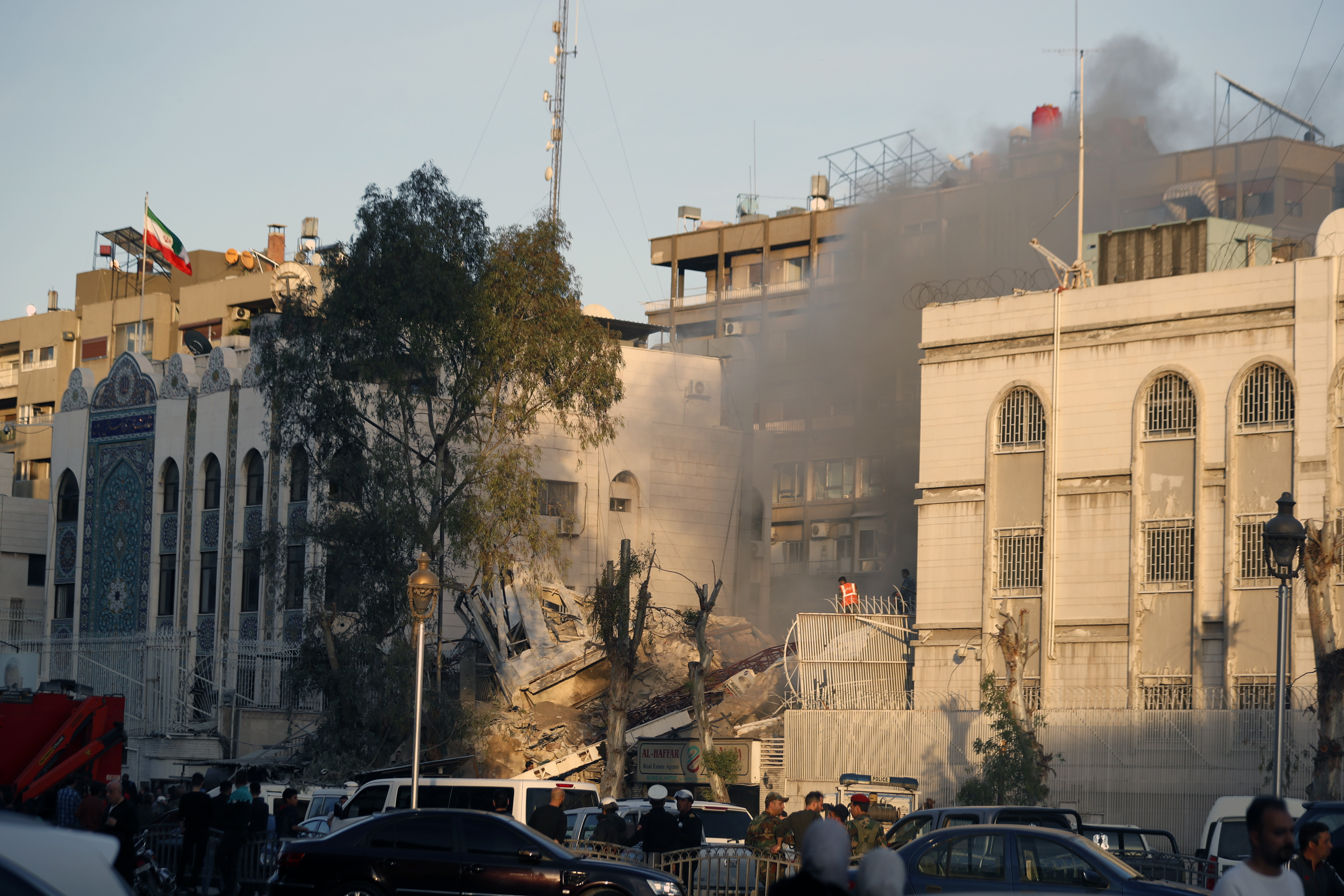 Iran had vowed revenge since the April 1 airstrike in Syria, for which Tehran held Israel responsible. Photo / AP