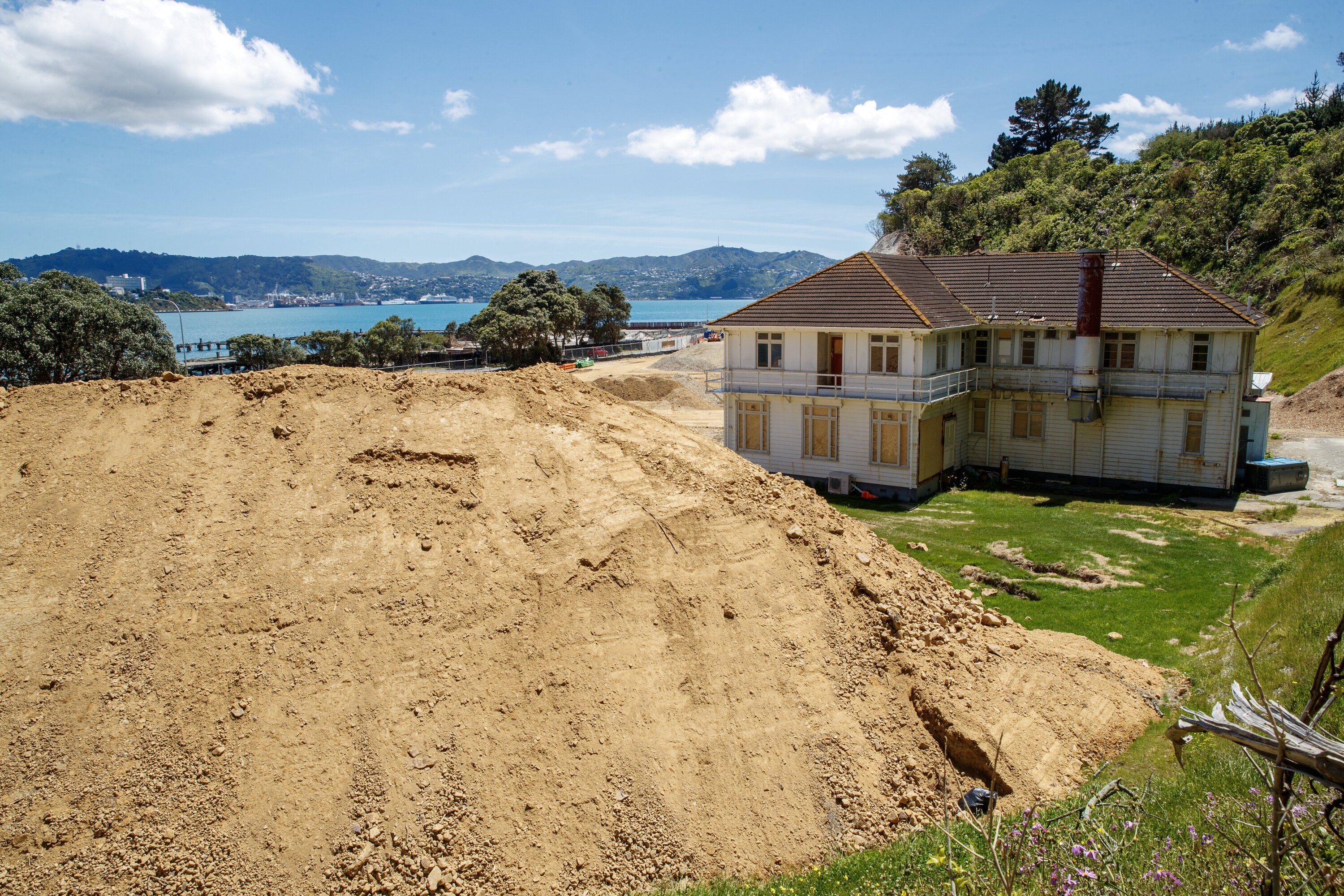 The old officers’ mess could be turned into art studios. Photo / Mark Mitchell