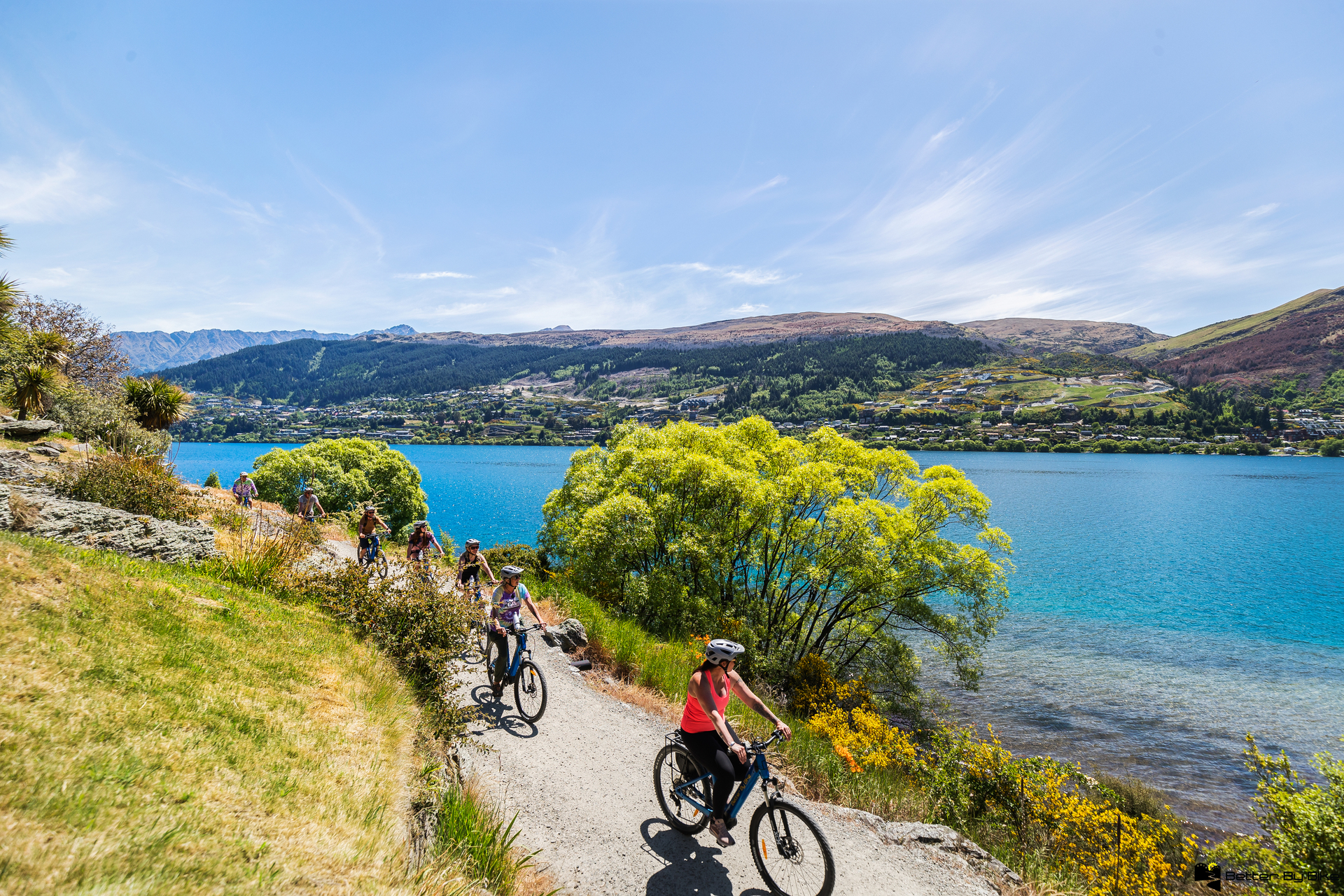 The rise of e-biking has opened up two-wheel exploration of scenic areas such as Better By Bike. Photo / Supplied