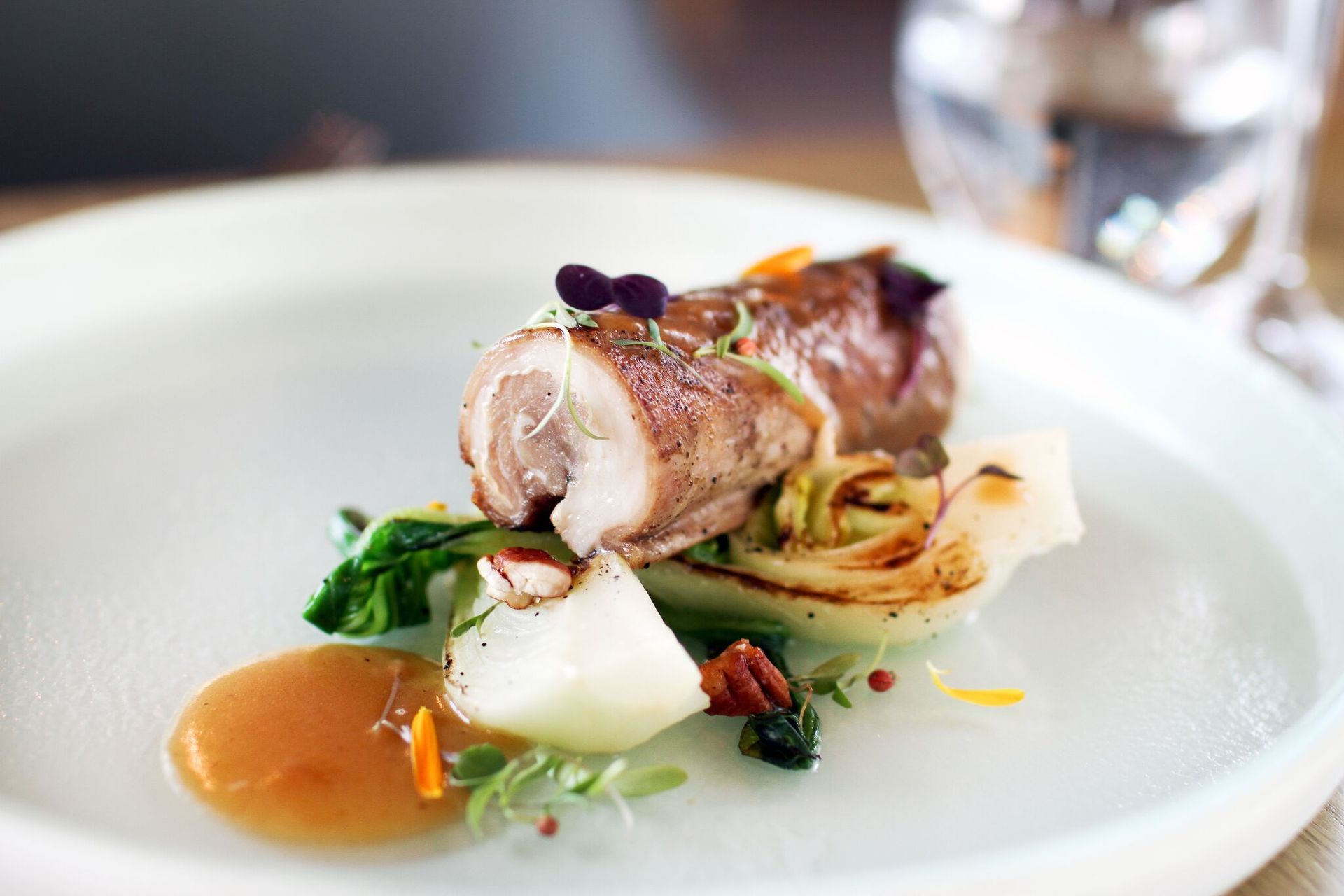 Belly of lamb by Luke Mangan. Photo / Supplied