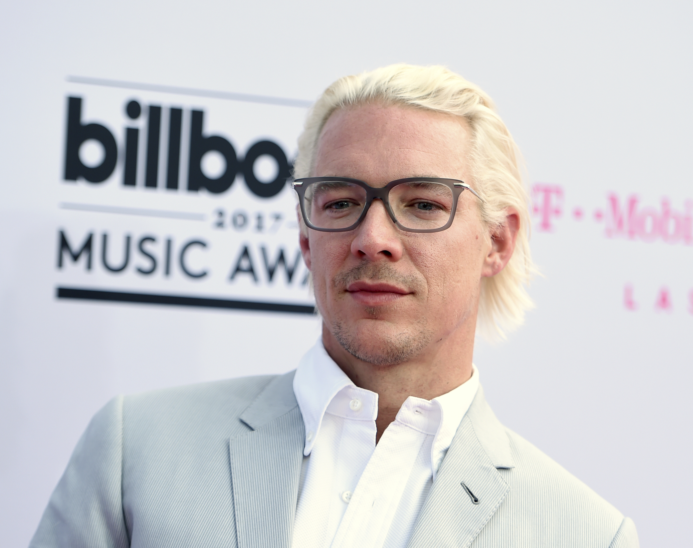 Diplo has hit back at being ranked third by Katy Perry. Photo/AP