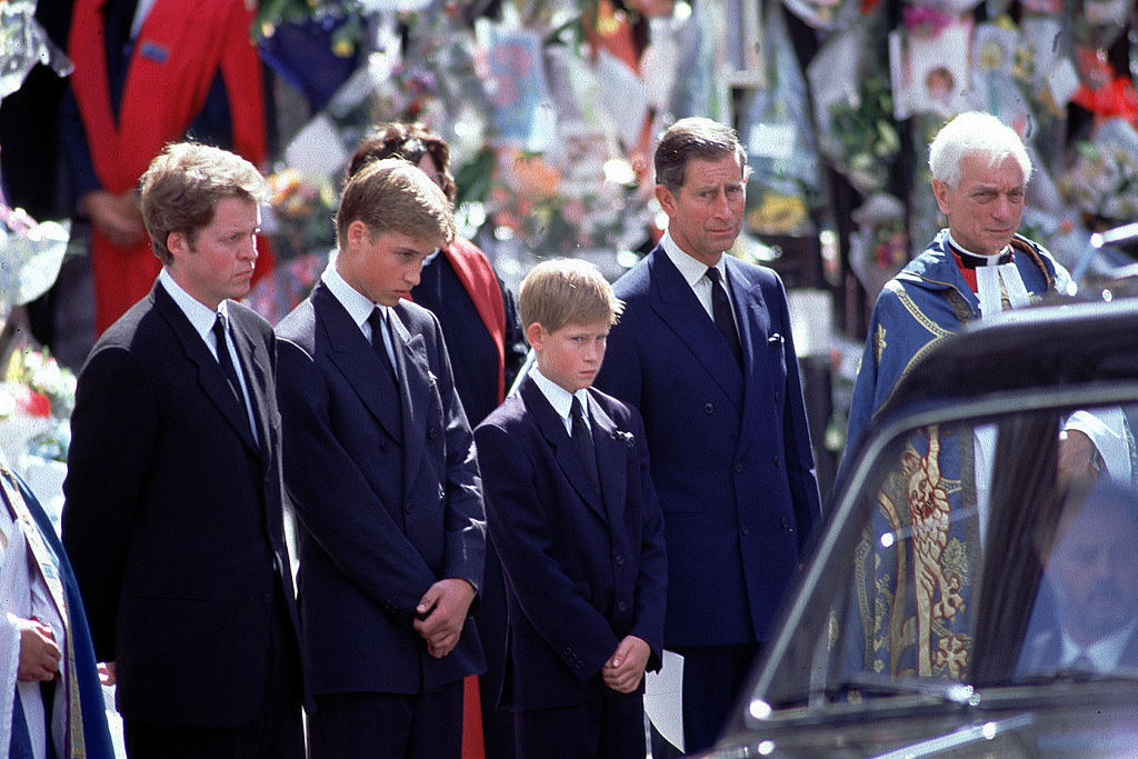 Harry had said that walking behind the coffin, when he was just 12, was something no child 