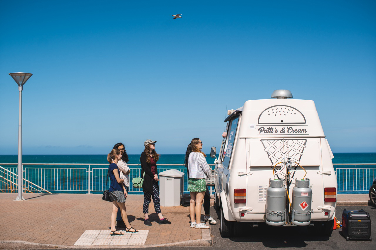 Whether it's a scoop in store or from their converted Bedford Truck, Dunedin's Patti's and Cream is a local favourite. But will it be number one in our Best of Summer competition? Photo / DundedinNZ