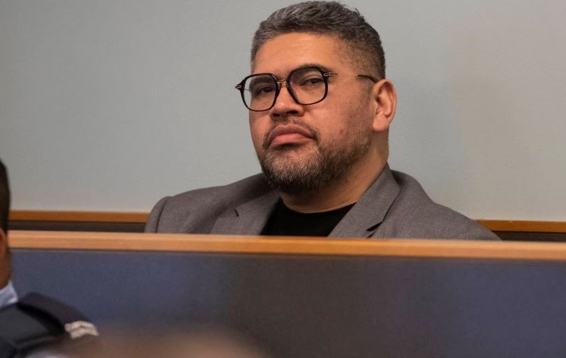 Nate Nauer in the dock at the Auckland High Court in 2020. He was acquitted in that trial but later pleaded guilty to money laundering by buying expensive cars for the Comancheros gang. Photo / Brett Phibbs