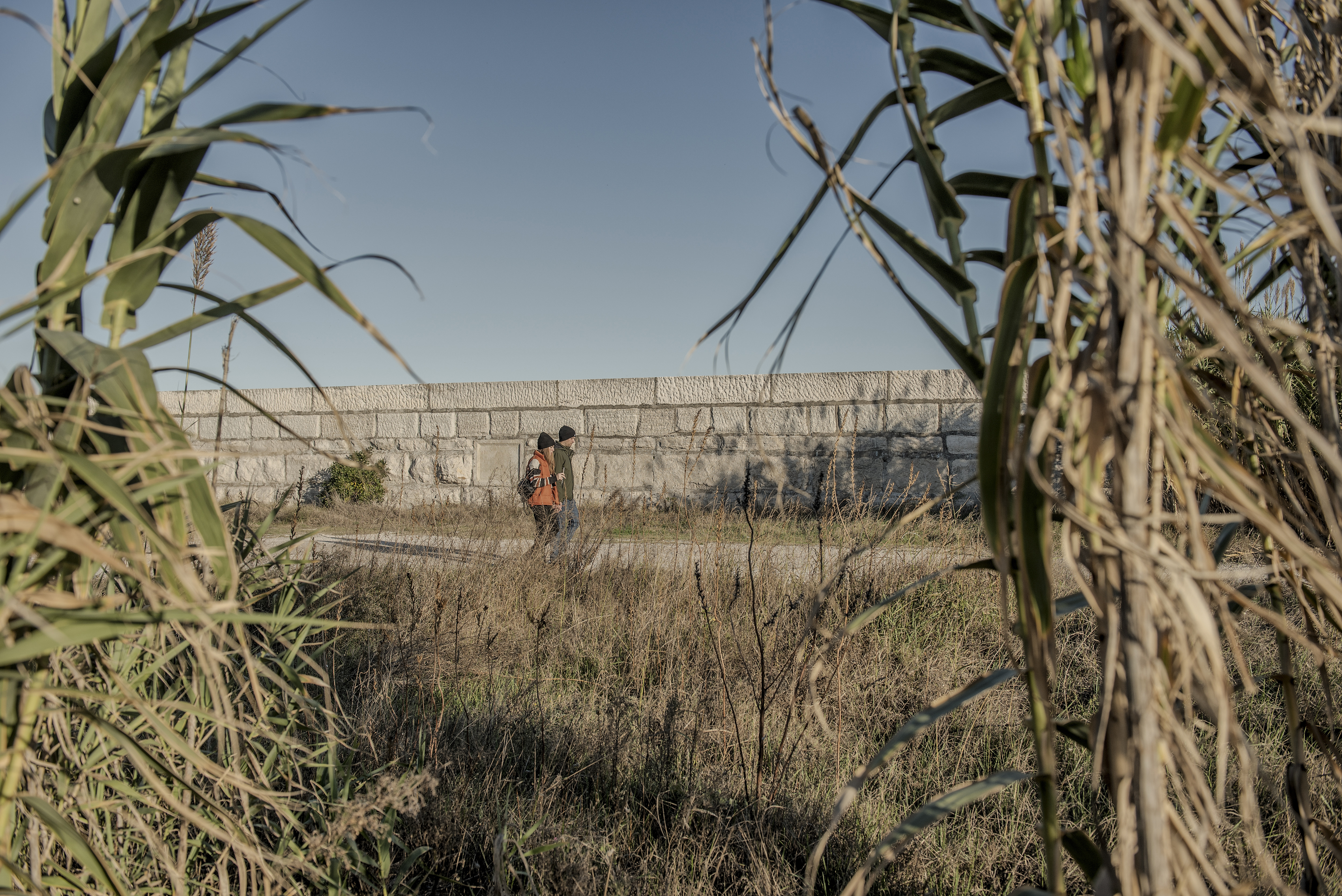 Centuries-old walls of Istrian stone were fortified to protect against flooding. But it was not enough. Photo / Laetitia Vancon, The New York Times