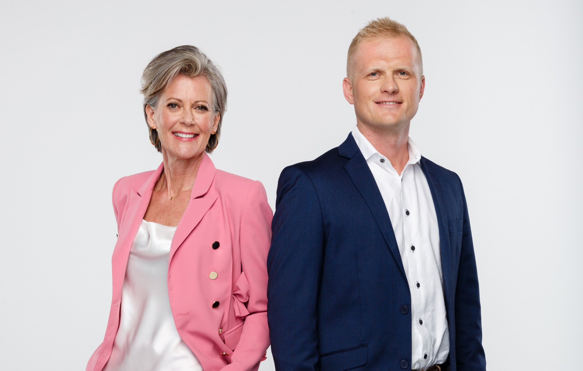 Married at First Sight NZ experts Stephanie Dowse and Tony Jones. Photo / supplied