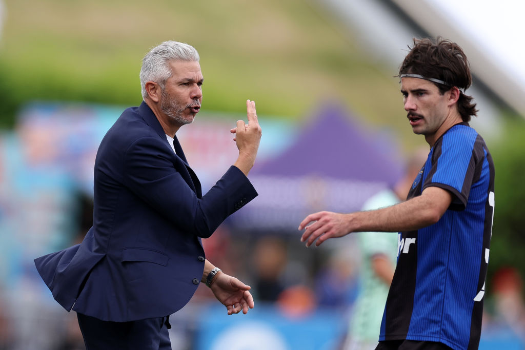 Auckland FC head coach Steve Corica in his side's 4-0 defeat to Western United. Photo / Getty Images