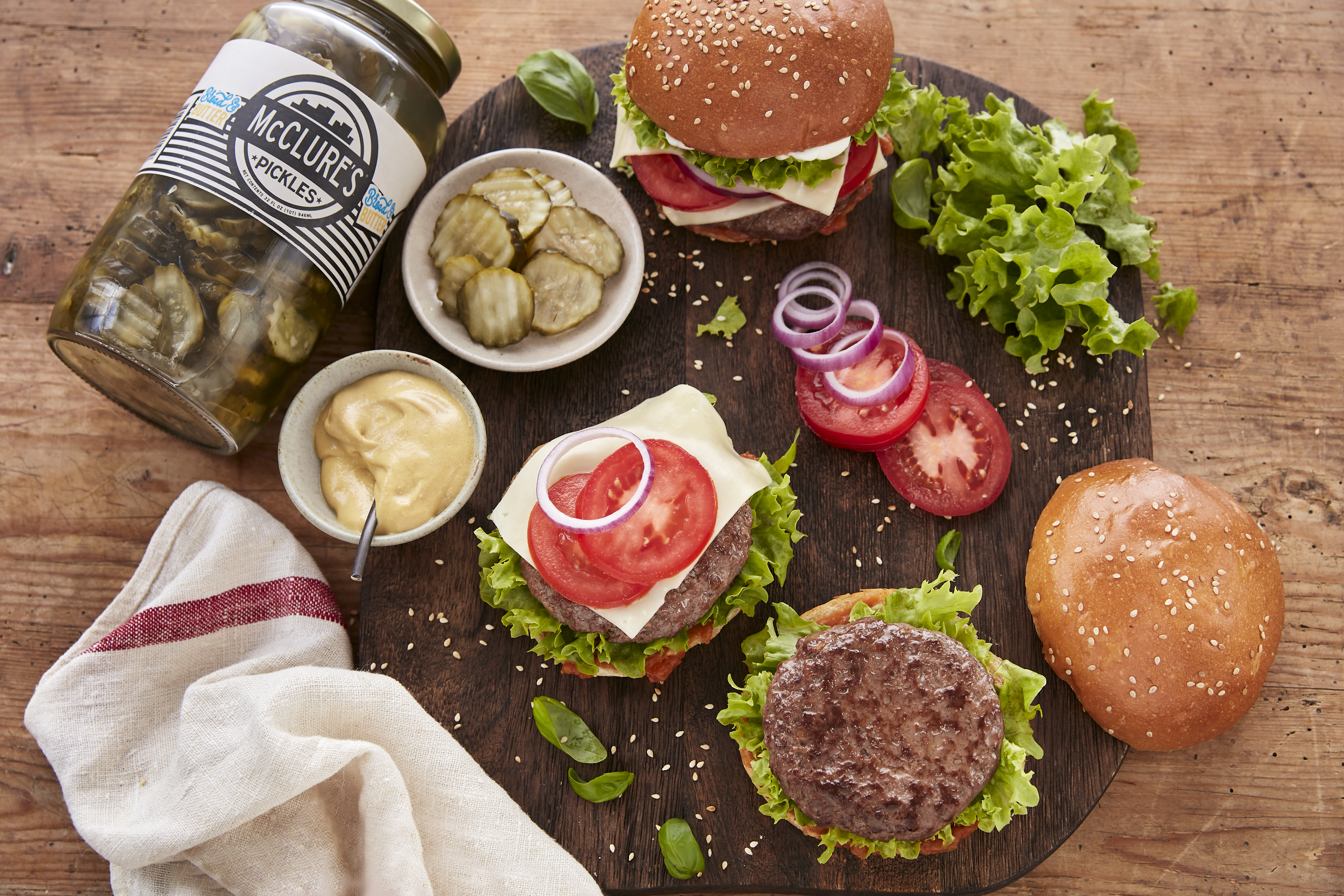 Green Meadows’ pickle patties.