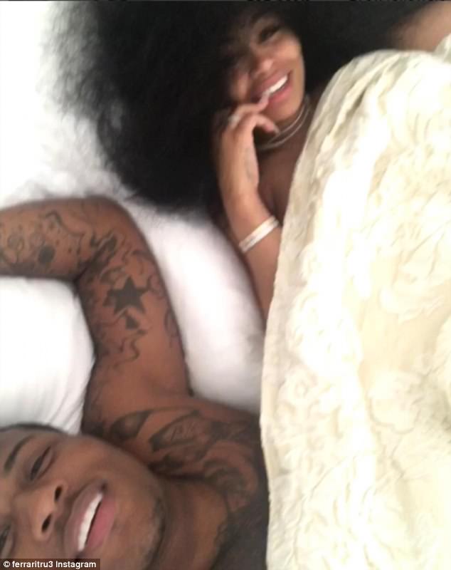 Blac Chyna poses in bed with one of the men Rob Kardashian accused her of cheating with - NZ Herald
