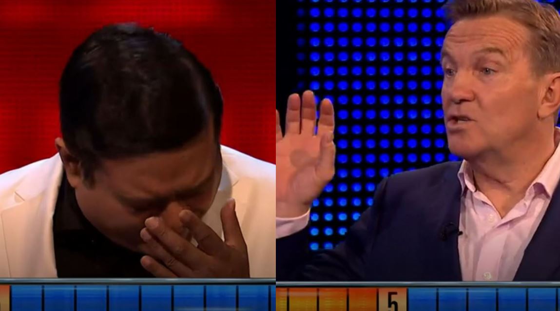 Bradley Walsh was under fire for harshly denying the contestants a point after they mispronounced Jacinda Ardern's name as 'Jacinta'. Photo / ITV