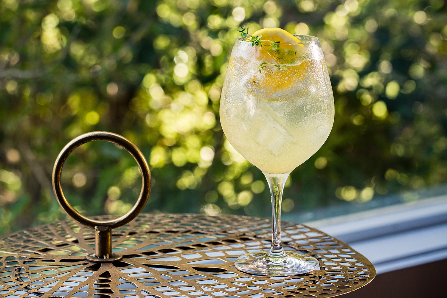 This Spritz Italiano features elderflower liqueur and pinot grigio. Photo / Babiche Martens