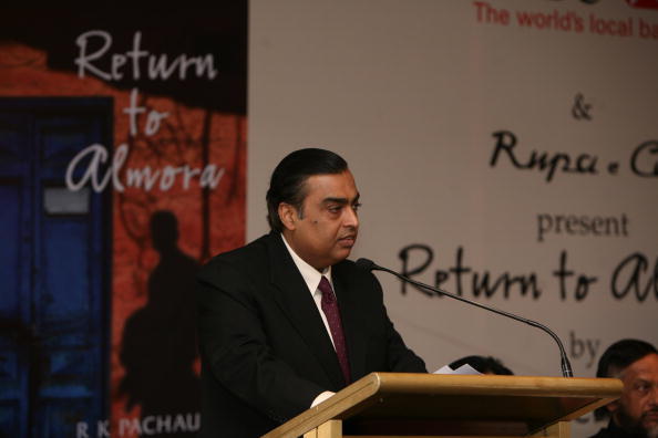 Mukesh Ambani is one of the most prominent businesmen in India. Photo/Getty Images.