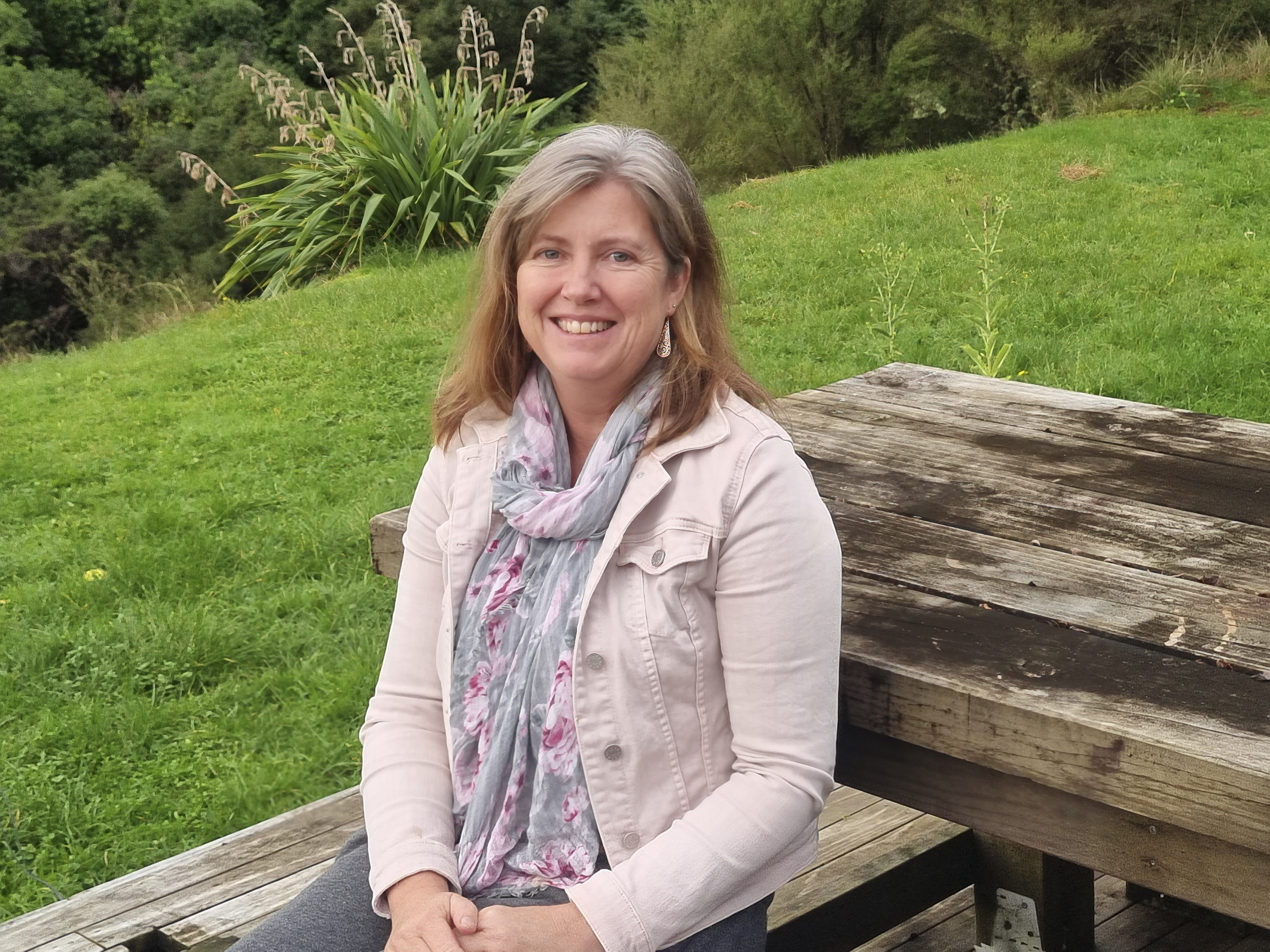 Larisa Hockey has coped thanks to the support of her husband and a wide circle of friends and family. Photo / Supplied