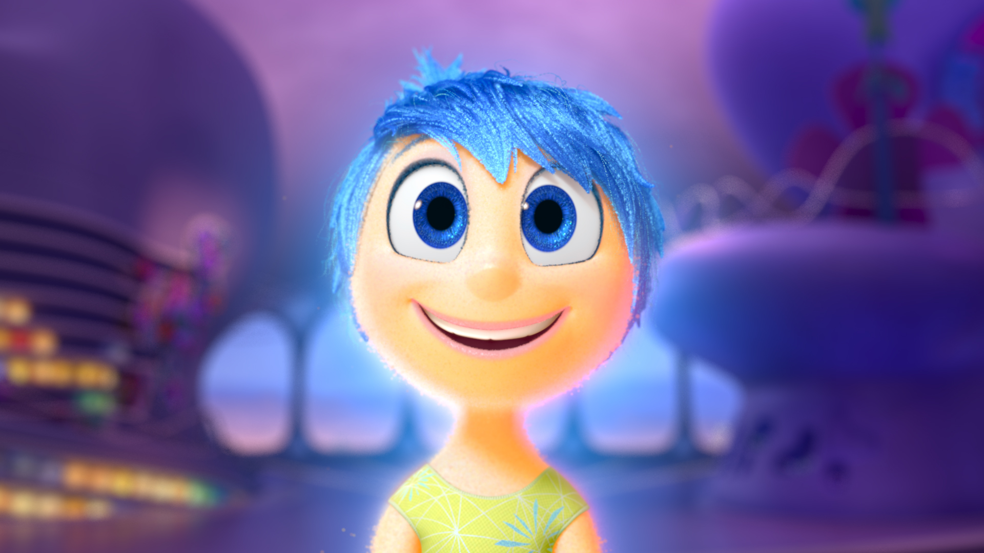 Joy in a scene from Inside Out.