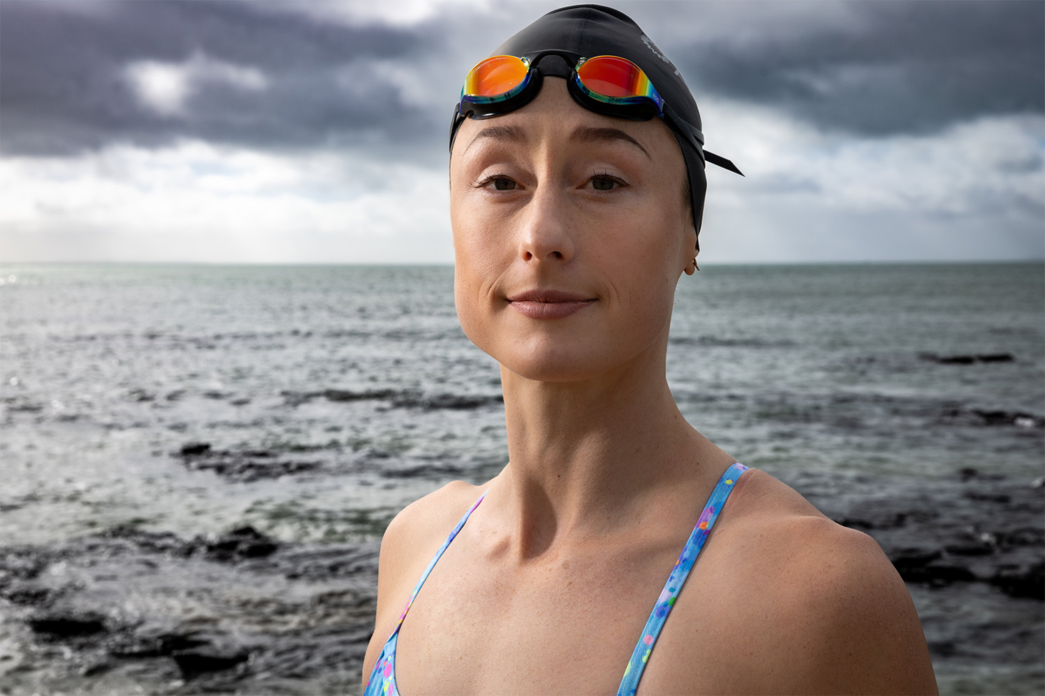 Laura Quilter, a competitive swimmer, loves a challenge. Photo / Michael Craig