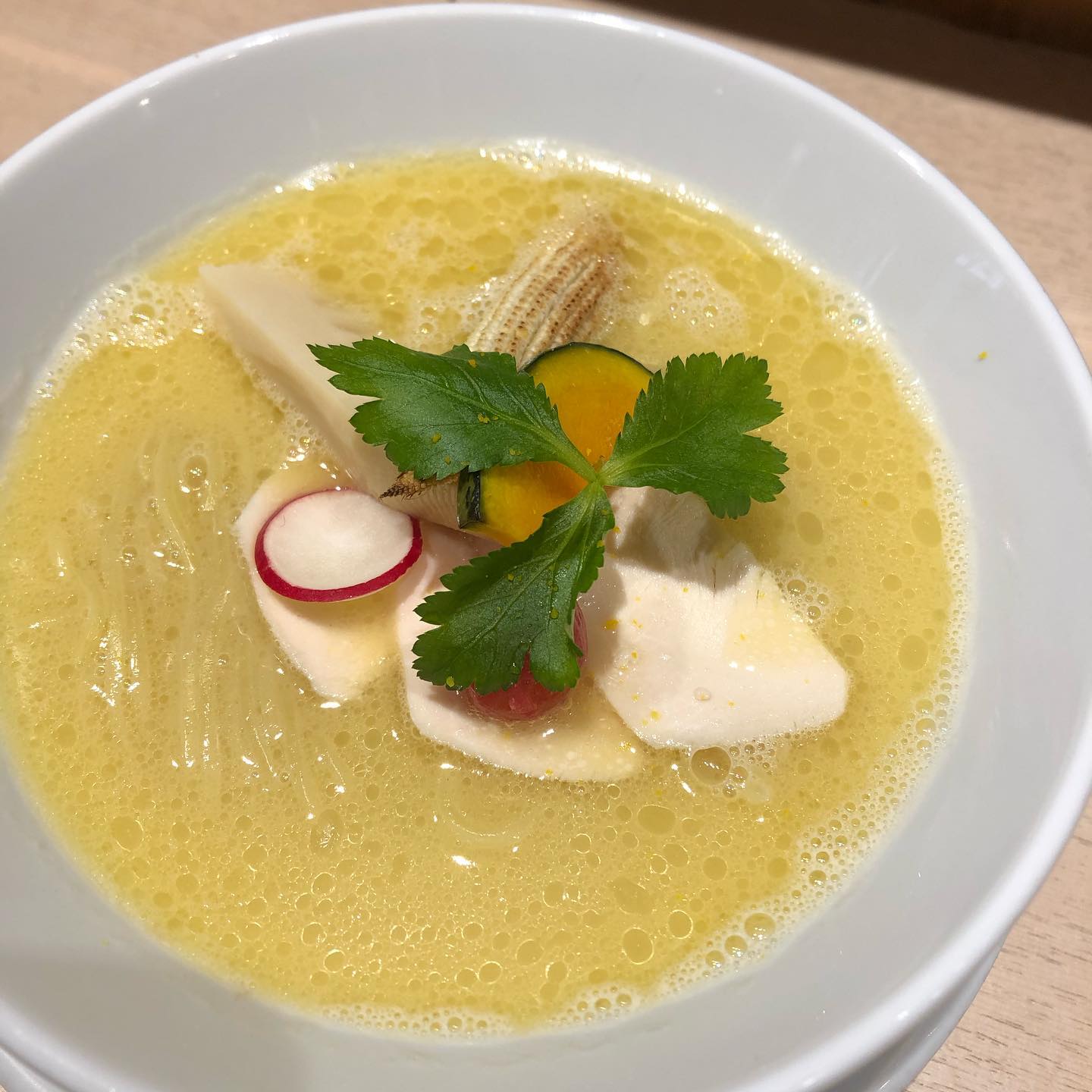 Ramen from Ginza Kagari Flagship in Tokyo. Photo / @Kagari_Honten