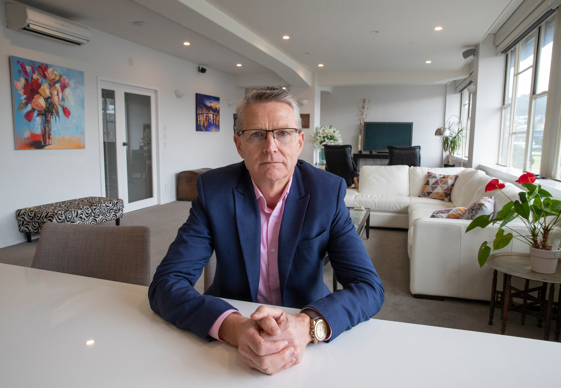 Michael Cummins faced a $400,000-plus bill to earthquake-strengthen his share of the apartment building he lived in. Photo / Mark Mitchell 