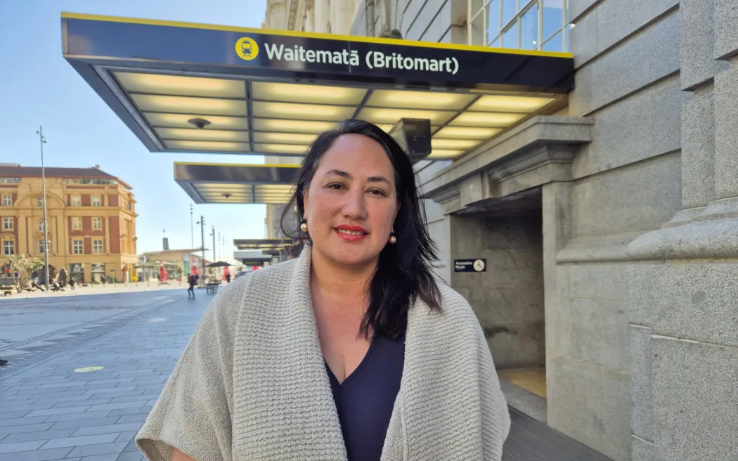 Mayoral candidate Kerrin Leoni claims voters lack enough information to make an informed vote. Photo / RNZ, Jessica Hopkins