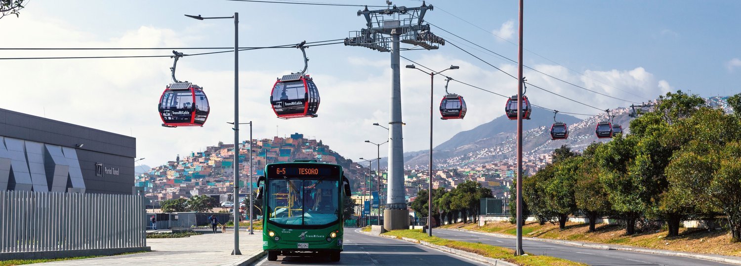 Doppelmayr says ropeways are solving public transport challenges all over the world. Photo / Supplied