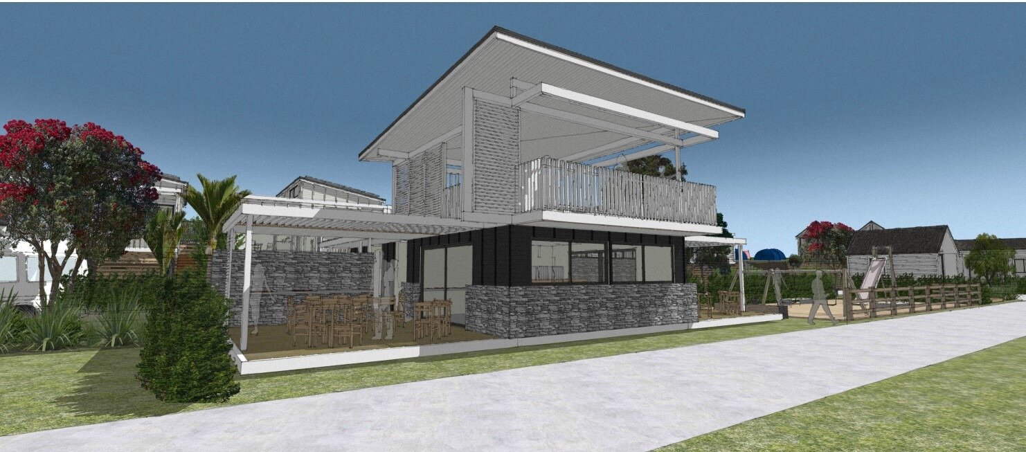  Plans for the Takapuna Beach Holiday Park, 22 The Promenade, Takapuna.