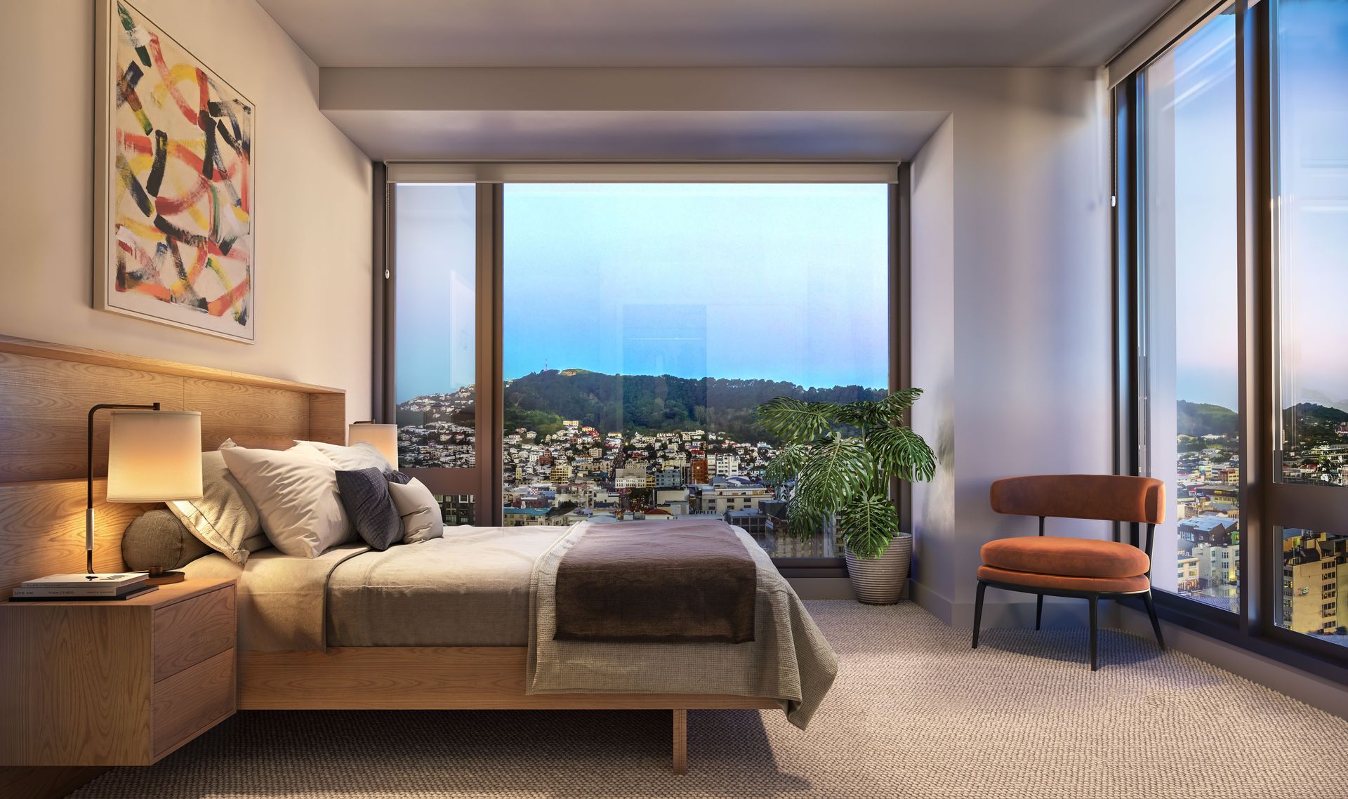 The development includes 123 premium one, two and three-bedroom apartments, 90 per cent of which are already sold. Image / Supplied. 