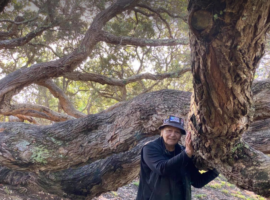 Kahurangi Naida Glavish at Mataharehare. Photo / supplied