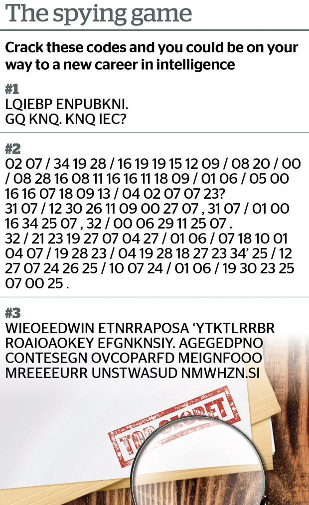 The GCSB's code crackers - if you can solve these, our electronic spy agency wants to talk to you.