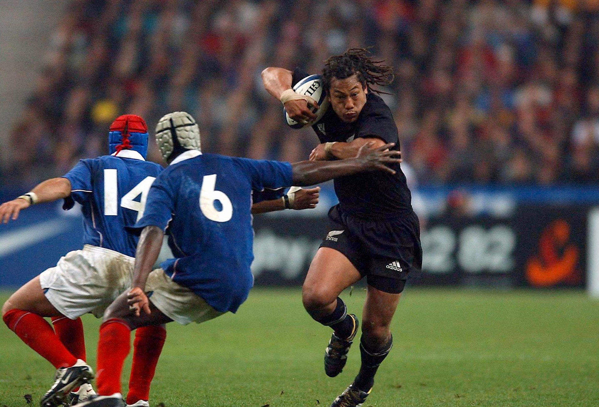 Tana Umaga played 74 tests for the All Blacks. Photo / Photosport