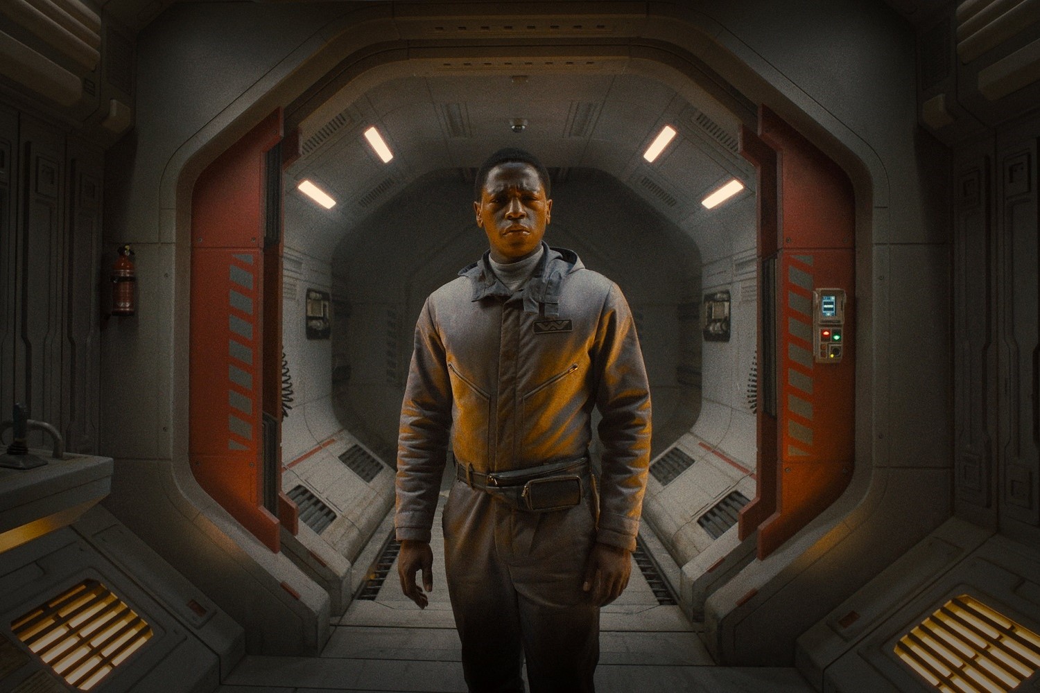 David Jonsson is android Andy in Alien: Romulus. Photo / Disney Studios
