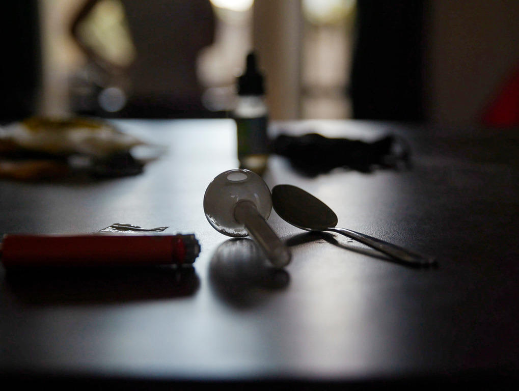 Meth is a highly addictive drug that is most often smoked using a glass pipe. Photo / Mike Scott
