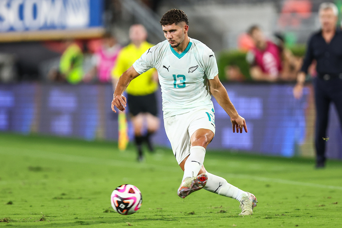 All Whites player Liberato Cacace is not being risked for the upcoming matches against Poland and Norway because of a hamstring injury. Photo / Photosport