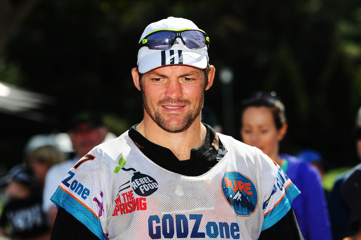 Richie McCaw after completing the 2016 Godzone Adventure Race. Photo / Photosport