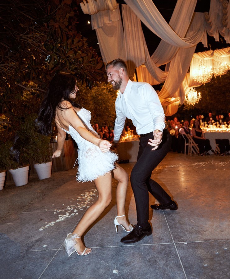 After the formalities, Edna and Reid danced the night away. Photo / jonnyscottphoto.com